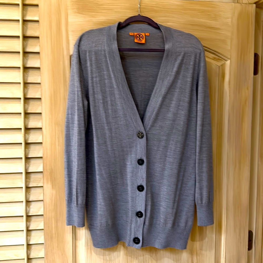 Tory Burch long wool sweater